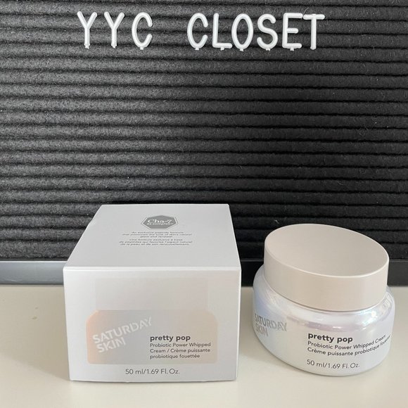 ✨CLOSET CLEAR OUT ✨Saturday Skin - Pretty Pop Probiotic Power Whipped Cream - Picture 1 of 2